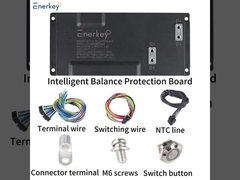 Enerkey 200a 250a 300a 16s 17s 18s 19s 20s 21s 22s 23s 24s 1A-8A BMS à équilibreur intelligent avec boîte