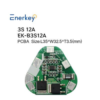 acheter Enerkey 3S 12A 11.1V 12.6V 18650 Piles au lithium Li-ion BMS Protection carte PCB pour voiture électrique fabrication en ligne