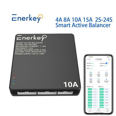 acheter 8S 16S 20S Smart Active Balancer BMS 4A 8A 10A 15A Li-ion / Lifepo4 / batterie Lto fabrication en ligne
