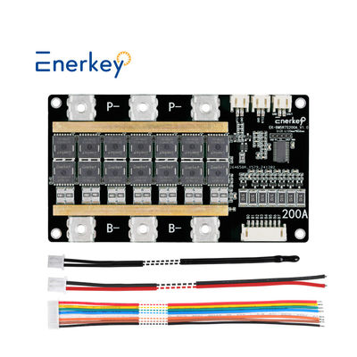 acheter Enerkey 6S 24V 200A PCB BMS Protection Board Pour 6 Pack 18650 Lifepo4 Cellule de batterie Pour la lumière solaire fabrication en ligne