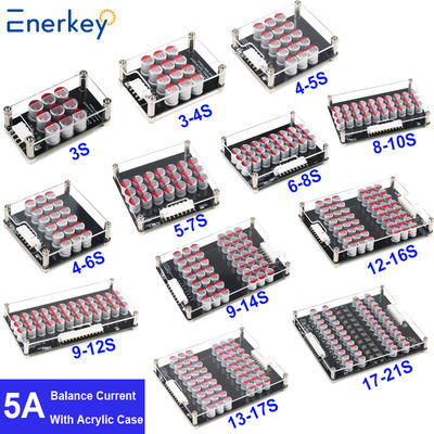 acheter Enerkey 5A 3S 4S 5S 6S 7S 8S 9S 10S 12S 14S 16S 17S 21S Équilibrateur actif au lithium avec plaque acrylique Li-ion/Lto/Lifepo4 Balanceur de batterie pour scooter fabrication en ligne