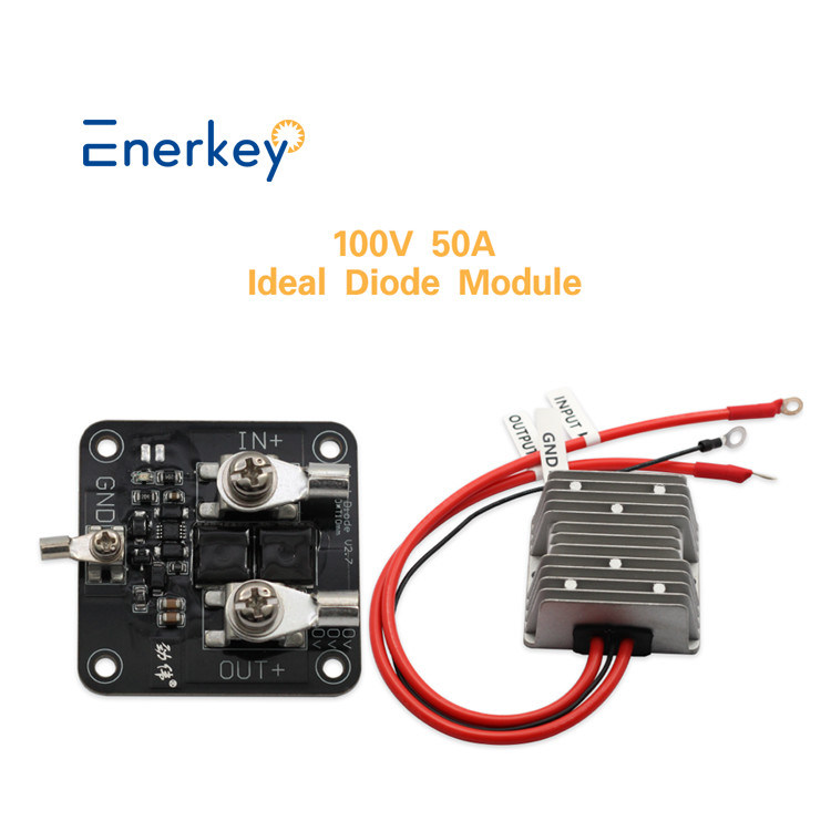 Diode Parfaite Haute Puissance 50A 12V-36V - Carte Protection Batterie Solaire Anti-Retour