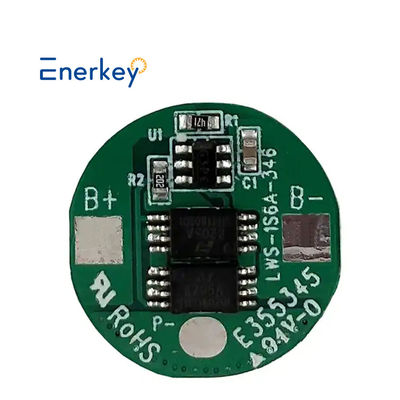 18650 NMC Li-ion Cells Lifepo4 Batterie BMS Plaque de protection 1S 6A Pour les lampes LED solaires