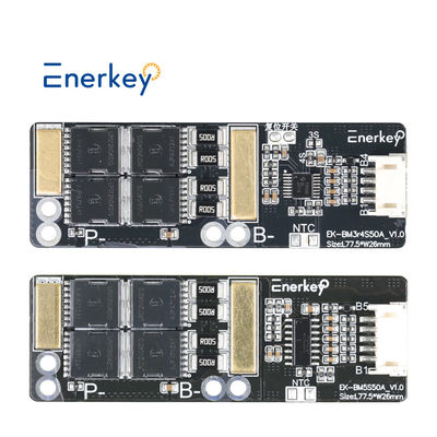 Enerkey 3s 4s 5s 50A BMS Pour 14,4V 14,8V Li-ion/Lithium/Li-polymère 12V 12,8V