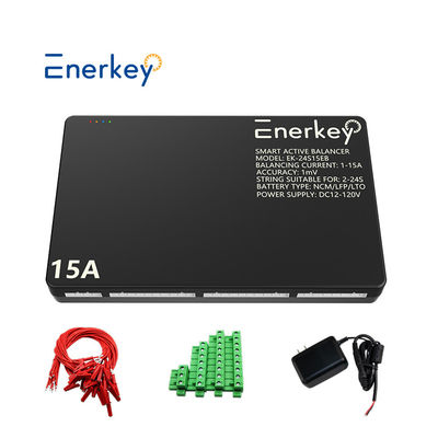 Équilibreur actif capacitif intelligent 2S - 24S 15A transfert d'énergie pour batterie Lifepo4