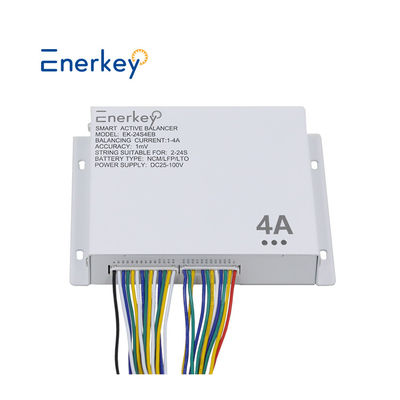 Équilibreur d'équilibreur intelligent Enerkey 4A 2S-24S Li-ion Lifepo4 Lto équilibreur de batterie