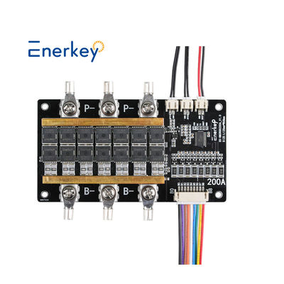 Enerkey LiFePO4 5s 18.5V 20V stockage d'énergie Li-ion 200A BMS 5s avec équilibrage pour panneau solaire