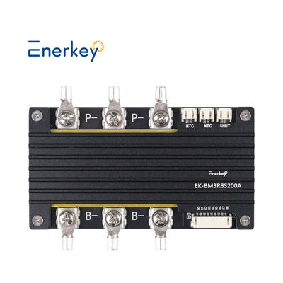 Conception de l'assemblage du système de gestion de la batterie Enerkey 8s BMS 24V 200 AMP pour tous les batteries au lithium