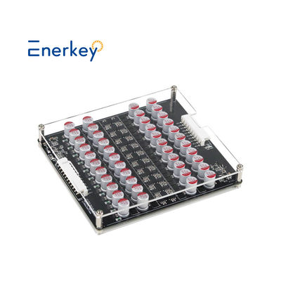 Équilibreur de cellules de batterie au lithium Enerkey avec équilibreur acrylique 5A 17S 18S 19S 20S 21S actif pour stockage d'énergie en extérieur