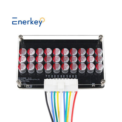 Enerkey 8S-10S 5A Équilibrage actif au lithium avec plaque acrylique pour l'équilibrage des batteries Li-ion/Lto/Lifepo4