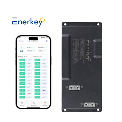 Smart BMS Équilibrage Actif Usine 200A 250A 300A BMS avec Égaliseur Actif 1A-8A et CAN/RS485 pour Pack Batterie Véhicule Lourd