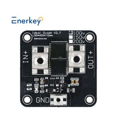 Module de diode idéale à courant élevé 200V 80A Protection anti-recharge solaire anti-courant inverse avec bornier
